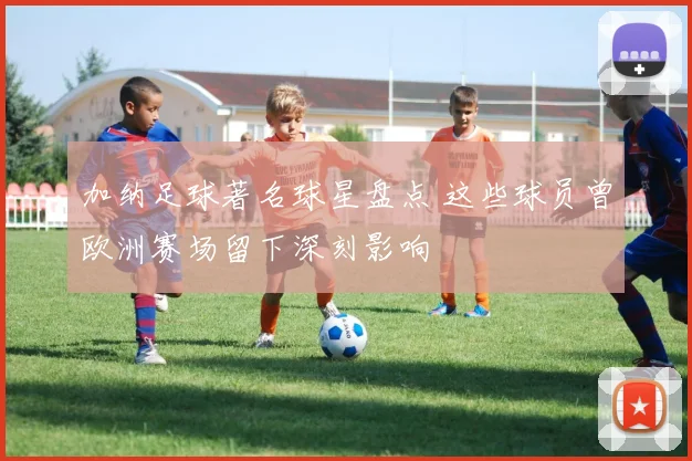 加纳足球著名球星盘点 这些球员曾欧洲赛场留下深刻影响